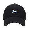 Baseball Cap Men Women Name Dom Gift Embroidered Unisex Classic Adjustable Strapback Dad Hat (7 1/2,Black) view 1