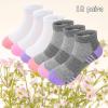 Bemeol Girls Socks 18 Pairs Ankle Socks for Girl Cotton Sports Athletic Running Low Cut Sock(5-7 Years) view 4