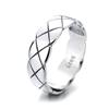 WCB1FPu S925 Silver Rings Women's Personality Rings Vintage Adjustable Crow's Feet Rings Sterling Silver Personality Rings view 1