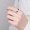 WCB1FPu S925 Silver Rings Women's Personality Rings Vintage Adjustable Crow's Feet Rings Sterling Silver Personality Rings view 3