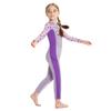 Boys Girls Wetsuit Set 2.5mm Long Sleeve Front Zip Thermal Wetsuit Swimsuits for Surfing Dive Snorkeling Water Sports view 4