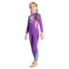 Boys Girls Wetsuit Set 2.5mm Long Sleeve Front Zip Thermal Wetsuit Swimsuits for Surfing Dive Snorkeling Water Sports view 2