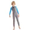 Boys Girls Wetsuit Set 2.5mm Long Sleeve Front Zip Thermal Wetsuit Swimsuits for Surfing Dive Snorkeling Water Sports view 2