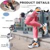 Roller Skate Shoes Unisex Shoes with Wheels That Pop Out 2-in-1 Skate Shoes & Sneakers Shoes That Turn Into Roller Skates Gift for Kids Boys Girls Men and Women view 3