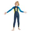 Boys Girls Wetsuit Set 2.5mm Long Sleeve Front Zip Thermal Wetsuit Swimsuits for Surfing Dive Snorkeling Water Sports view 2