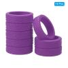 PATIKIL Luggage Wheels Covers, 8Pcs Luggage Wheel Protector Covers Silicone Suitcase Wheel Covers for Suitcase Most 8-Spinner Wheels Caster, Purple view 3