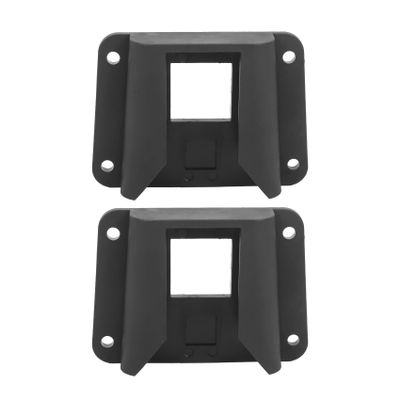 Srutueo 2Pcs Bike Carrier Block Adapter for Folding Bike Bag Rack Holder Front Carrier Block Mount Accessories