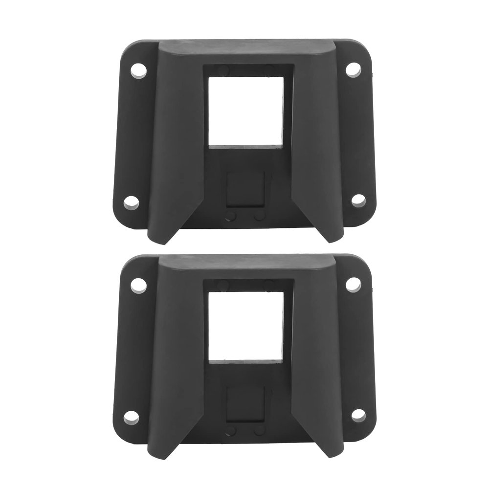 Srutueo 2Pcs Bike Carrier Block Adapter for Folding Bike Bag Rack Holder Front Carrier Block Mount Accessories