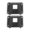 Srutueo 2Pcs Bike Carrier Block Adapter for Folding Bike Bag Rack Holder Front Carrier Block Mount Accessories view 1