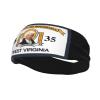 Flag of Marshall County, West Virginia Headbands for Women Men Breathable Sports Headband Outdoor Interior Sports Wicking Hair Ties Leisure Hair Bands view 1