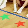 Yardwe 3pcs Non- Markers for Carpet Training Agility Markers for Basketball Soccer and Classroom Use Easy to Remove and Reposition Without view 3