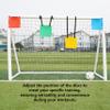 Eco Walker Soccer Goal Shooting Target Discs, Set of 4 (12 inch / 30 cm) Reactive Accuracy & Agility Targets with Adjustable Straps, Double as Flat Markers for Lacrosse, Hockey, Soccer & Baseball view 4