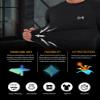 Mens Compression Shirts Short Sleeve Workout Shirt, Quick Dry Top Baselayer Athletic Shapewear Undershirts for Men view 4