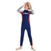 Boys Girls Wetsuit Set 2.5mm Long Sleeve Front Zip Thermal Wetsuit Swimsuits for Surfing Dive Snorkeling Water Sports view 2