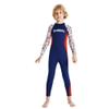 Boys Girls Wetsuit Set 2.5mm Long Sleeve Front Zip Thermal Wetsuit Swimsuits for Surfing Dive Snorkeling Water Sports view 3