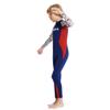 Boys Girls Wetsuit Set 2.5mm Long Sleeve Front Zip Thermal Wetsuit Swimsuits for Surfing Dive Snorkeling Water Sports view 4