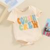 GINEVSAL Toddler Baby Boy Matching Clothes Cousin Crew Shirts for Kids Crewneck Short Sleeve T-Shirt Tops/Romper (Beige, 6-12 Months) view 3