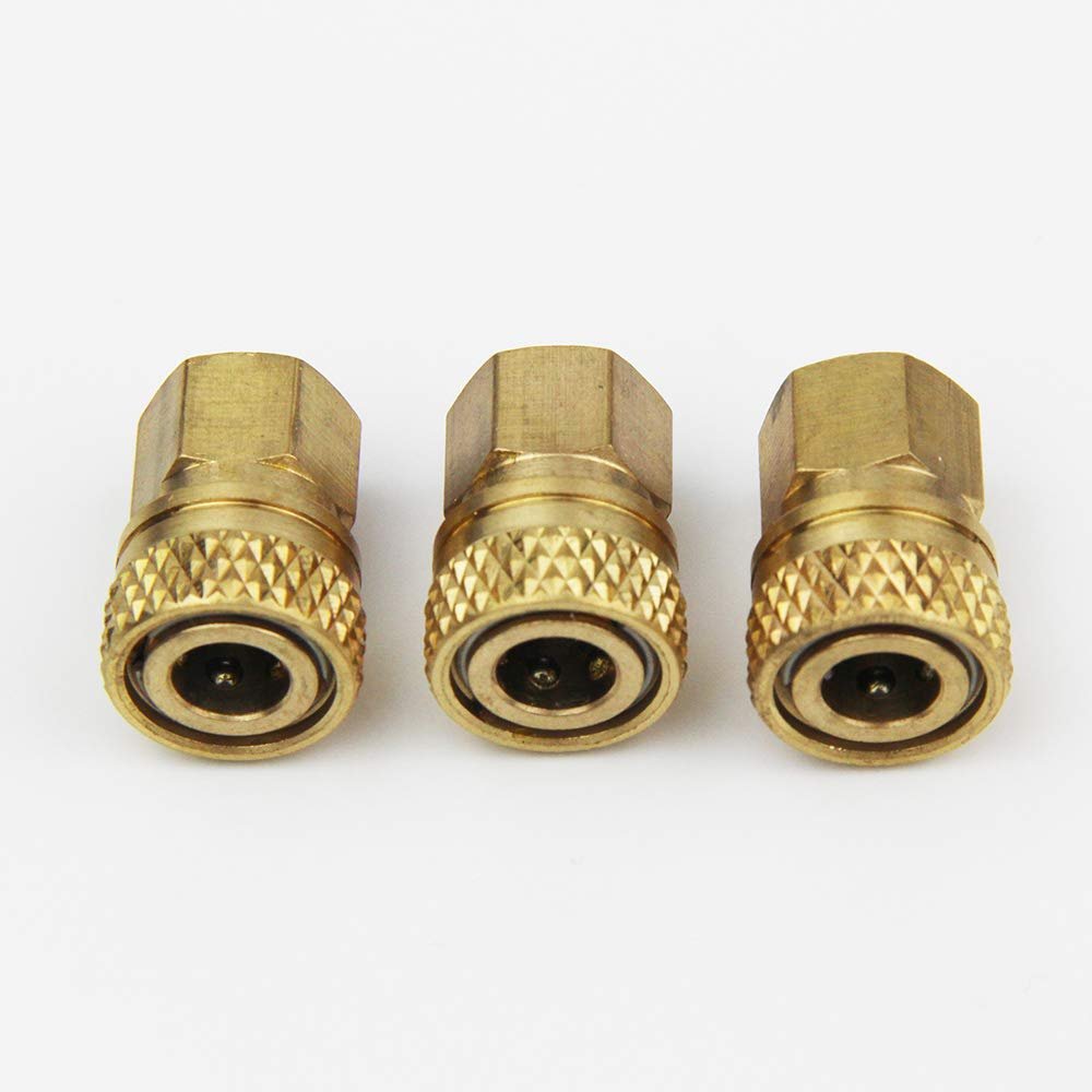 DUERDU 3 Pieces Paintball PCP Diving Cylinders High Pressure Fill Hose Fitting 8MM Female Quick Disconnect Connector Female Thread 1/8NPT & 1/8BSPP//176 (Color : 1/8 NPT)