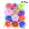 LIFKOME 36pcs Gradient Juggling Dance Scarves for Boys and Girls Performance and Decoration Soft Gauze Random Colors for Play Dance Groups and Stage Props view 3