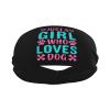 Just A Girl Who Loves Dog Headbands for Women Men Breathable Sports Headband Outdoor Interior Sports Wicking Hair Ties Leisure Hair Bands view 2