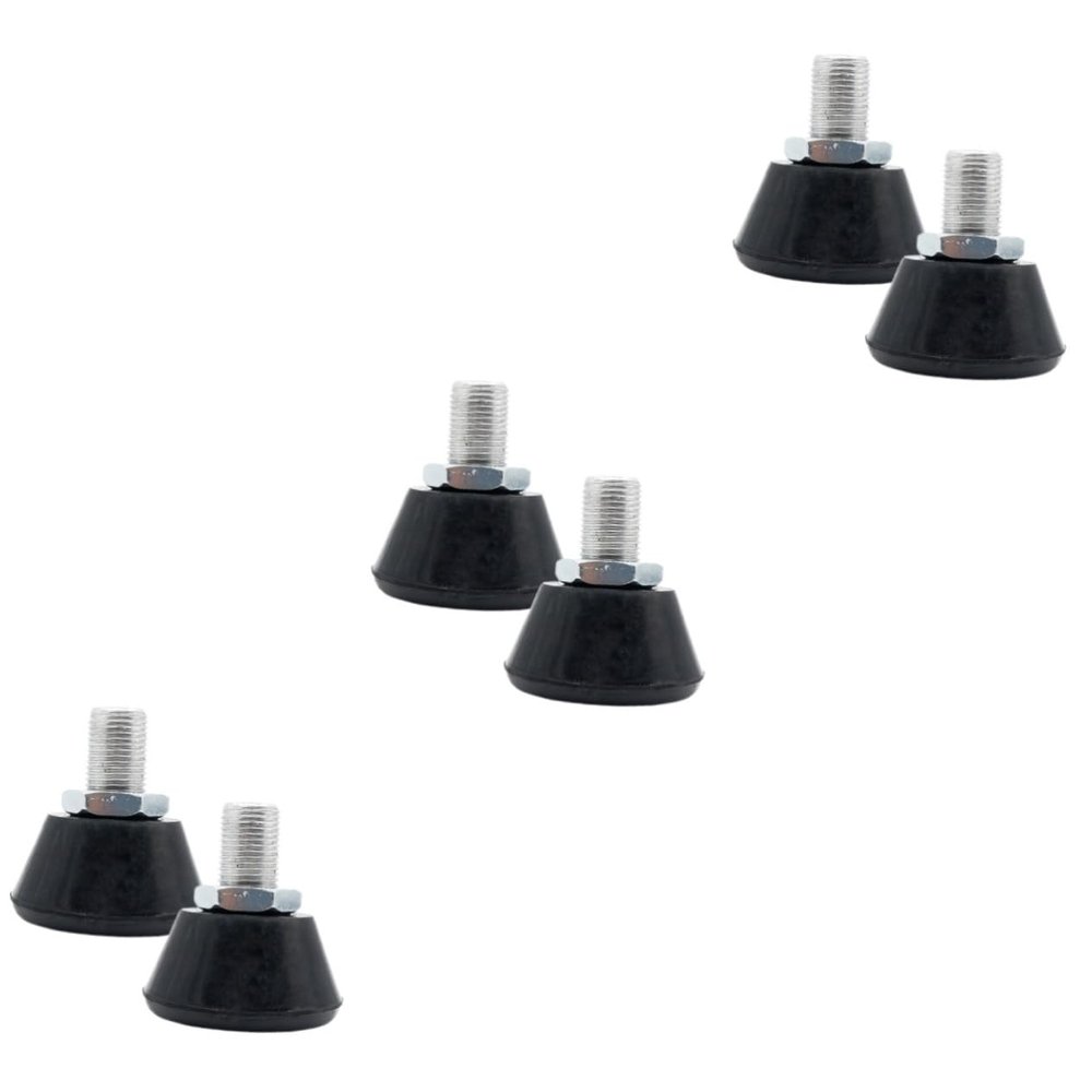 Abaodam 3pairs Adjustable Height Toe Stops Easy Install Skate Protection Replacement Parts for Skating Protective Gear