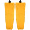 PEAR SOX Stock Polyester Pro-Mesh Ice Hockey Solid Socks for Senior, Junior Athletes - Breathable Mesh Inserts, Two Sewn-in Straps, Ergonomic Fit Elastic Ankle (Athletic Gold, Medium) view 1