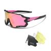 KINGSEVEN Polarized Cycling Glasses for Men Women Bicycle MTB Road Bike Sunglasses with 4 Interchangeable Lenses view 1