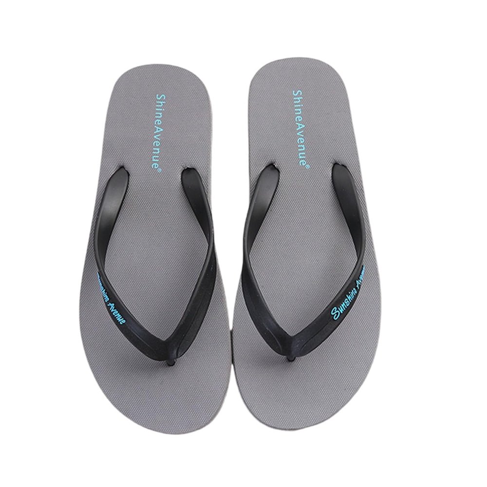 SywzX&xfybz Men's Non-Slip Gym Pool Dorm Water Sandals Flip Flops