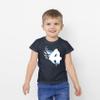 4th Birthday Shirt boy Shark Four Year Old Toddler Tshirt 4 Years t Boys tee Fourth Bday Outfit (US, Age, 4 Years, Charcoal Black) view 2
