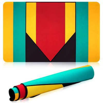 Gemscream Baseball Extended Training Home Plate Oversized Sports Baseball Home Plate for Pitching and Hitting Practice (Yellow, Green, Red)