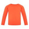 Auranso Boys Rash Guard Swim Shirt UPF 50+ Long Sleeve Sun Protection Quick Dry Shirt Orange Color 14-15Years view 1