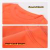 Auranso Boys Rash Guard Swim Shirt UPF 50+ Long Sleeve Sun Protection Quick Dry Shirt Orange Color 14-15Years view 4