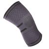 FOMIYES 1pair Silicone Knee Pads Elastic Breathable Knitted Knee Protectors for Running Cycling and Sports Activities Grey Xl for Enhanced Comfort and Support view 1