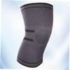 FOMIYES 1pair Silicone Knee Pads Elastic Breathable Knitted Knee Protectors for Running Cycling and Sports Activities Grey Xl for Enhanced Comfort and Support view 2