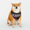 Brease Cancer Warrior Aweareness Ribbon Pet Scarf Washable Adjustable for Dogs Cat Pet