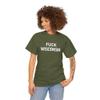Brian Bula F Wisconsin Shirt Fun State of Wisconsin Sucks T-Shirt Olive 2XL view 2