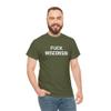 Brian Bula F Wisconsin Shirt Fun State of Wisconsin Sucks T-Shirt Olive 2XL view 3