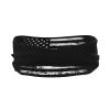 an American Flag with Police and Firefighter Stripes Headbands for Women Men Breathable Sports Headband Outdoor Interior Sports Wicking Hair Ties Leisure Hair Bands view 3