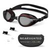 HDYAR Swim Goggles Shortsighted Swimming Goggles Anti Fog UV Protection Fit for Adult Men Women Youth, No Leaking (-2) view 1