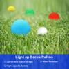 OUTOSS-LED Pallino for Light Up Bocce Ball Game,Size-50mm (2In.),Including Measuring Tape and Storage Bag,White-2 Packs view 3