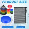 Wettarn 36 Pcs Foam Ice Hockey Pucks Indoor Knee Hockey Pucks with Mesh Bag for Kids Adults Practicing and Classic Training Official Regulation Diameter 3" (Colorful) view 2