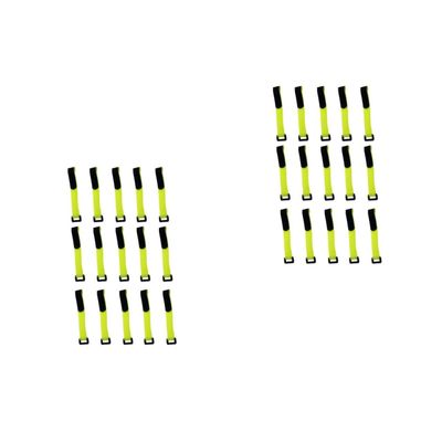 Angoily 30pcs Hook and Fastening Straps for Cable Organizer and Wheel Tie for and Binding