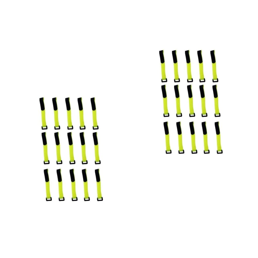 Angoily 30pcs Hook and Fastening Straps for Cable Organizer and Wheel Tie for and Binding