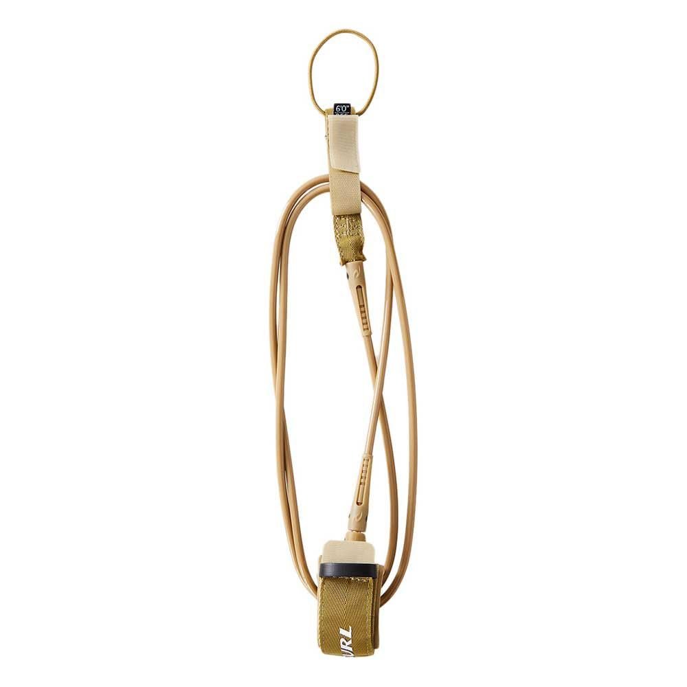 Rip Curl 6'0 Reg Leash Surf Grip BLEXL1 - Khaki, Green