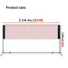 EABWLLPY Badminton Net with Stand 10/14/17/20ft, Foldable Tennis Volleyball Pickleball Net Set, for Indoor Sports Field (Size : 4.1m/14ft) view 3