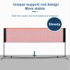 EABWLLPY Badminton Net with Stand 10/14/17/20ft, Foldable Tennis Volleyball Pickleball Net Set, for Indoor Sports Field (Size : 3.1m/10ft) view 2