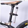 Outanaya Light Bracket Clip for Mountain Bike Flashlight Stand Durable Holder Quick Installation Fit Black Orange view 2