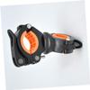 Outanaya Light Bracket Clip for Mountain Bike Flashlight Stand Durable Holder Quick Installation Fit Black Orange view 3