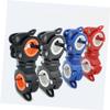 Outanaya Light Bracket Clip for Mountain Bike Flashlight Stand Durable Holder Quick Installation Fit Black Orange view 4