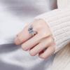 WCB1FPu Women's Personality Ring S925 Silver Ring Retro Adjustable Fashion Butterfly Open Ring Jewelry view 2